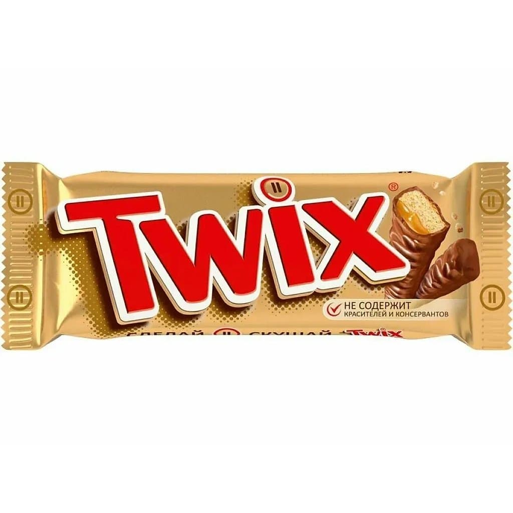 Шоколадный батончик Twix, 55 г.
