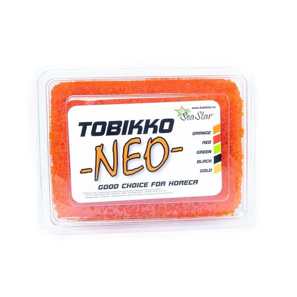 Икра Тобико Нео №1 оранжевая 500 г.