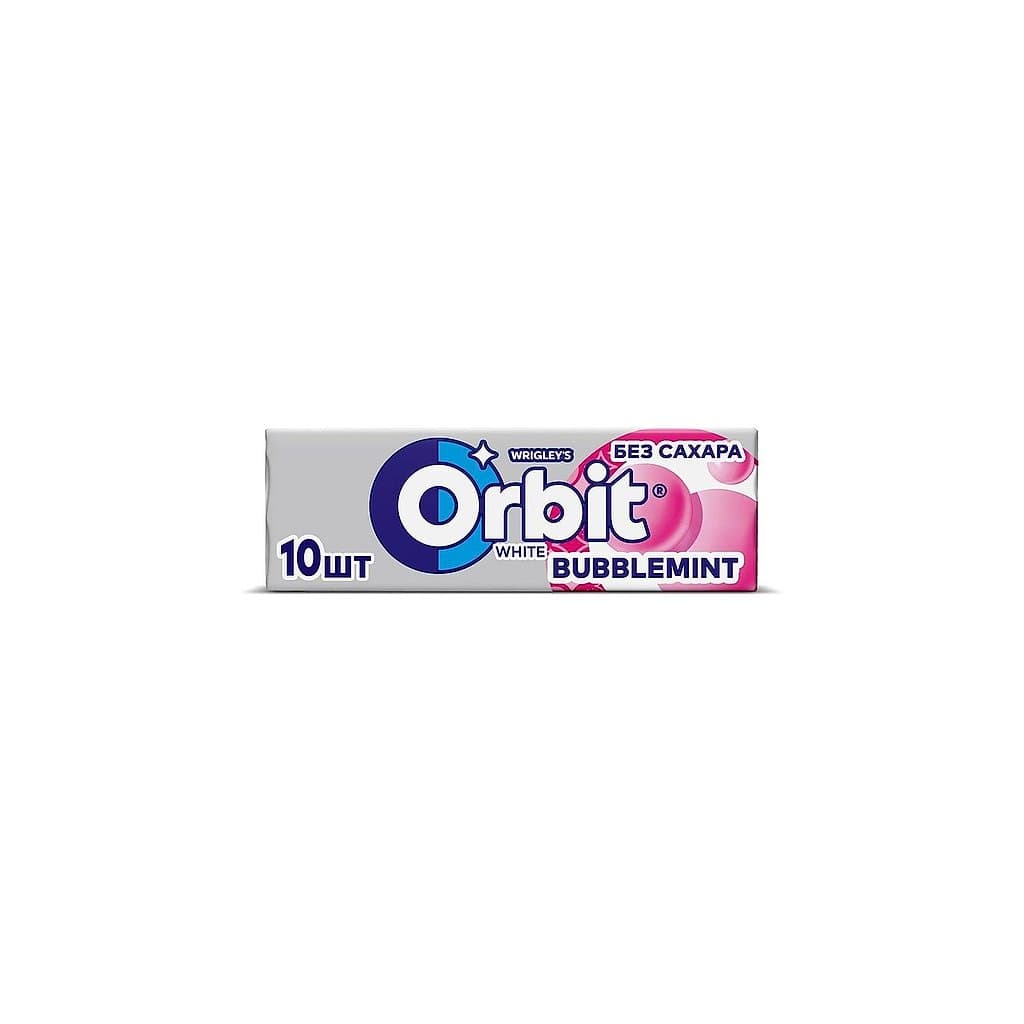 Жевательная резинка Orbit white Bubblemint 13,6 г.
