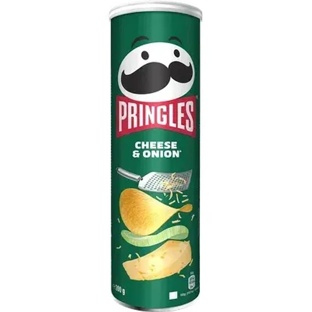Чипсы картофельные Pringles Cheese & Onion, 165 г.